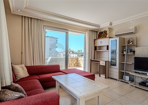 Просторная квартира 2+1 на пляже Клеопатры