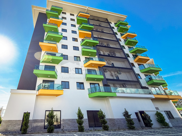 Светлая квартира 1+1 в комплексе с развитой инфраструктурой