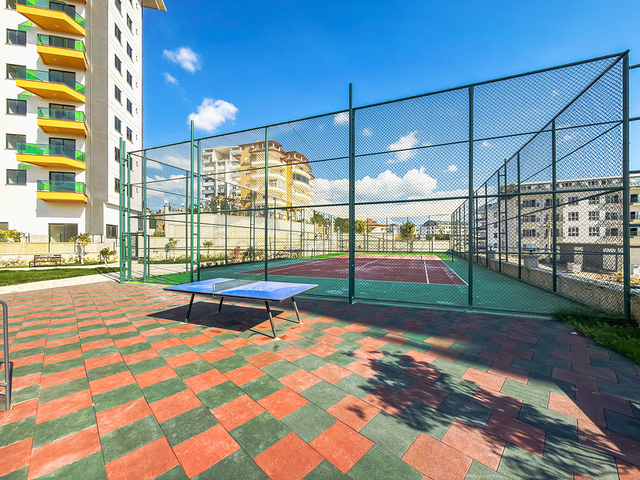 Светлая квартира 1+1 в комплексе с развитой инфраструктурой