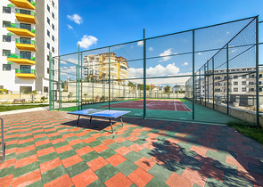 Светлая квартира 1+1 в комплексе с развитой инфраструктурой