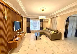 Просторная квартира 2+1 рядом с морем в тихом зеленом районе