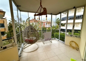 Просторная квартира 2+1 рядом с морем в тихом зеленом районе