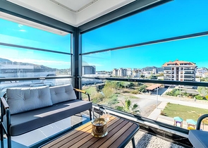 Просторная меблированная квартира 2+1 с отдельной кухней