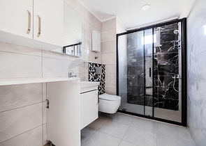 Квартира 2+1 в современном комплексе рядом с морем в Махмутларе