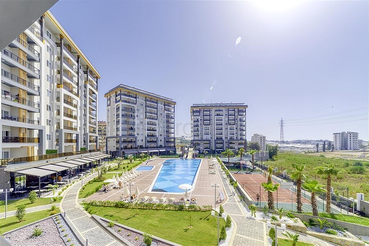 Светлая квартира 2+1 с богатой инфраструктурой в современном комплексе Авсаллара