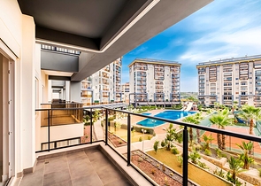 Светлая квартира 2+1 с богатой инфраструктурой в современном комплексе Авсаллара