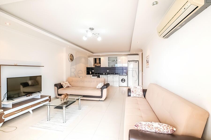 Квартира 1+1 рядом с морем в Авсалларе