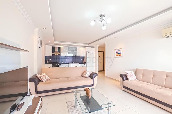 Квартира 1+1 рядом с морем в Авсалларе