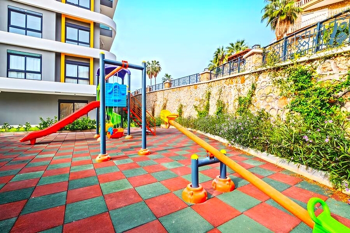 Аренда современной 1+1 квартиры в районе Оба