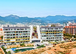 Аренда современной 1+1 квартиры в районе Оба