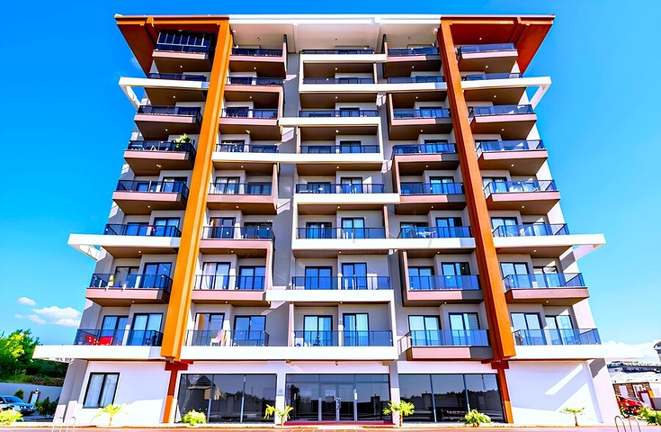 Квартира с современной планировкой в новом жилом проекте