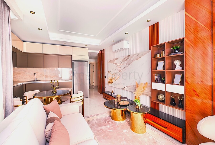 Стильная меблированная квартира с богатой инфраструктурой рядом с морем