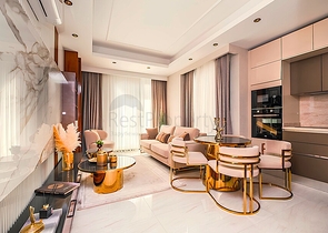 Стильная меблированная квартира с богатой инфраструктурой рядом с морем