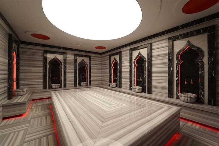 Комфортная меблированная квартира в современном комплексе в центре Махмутлара