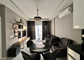 Комфортная меблированная квартира в современном комплексе в центре Махмутлара