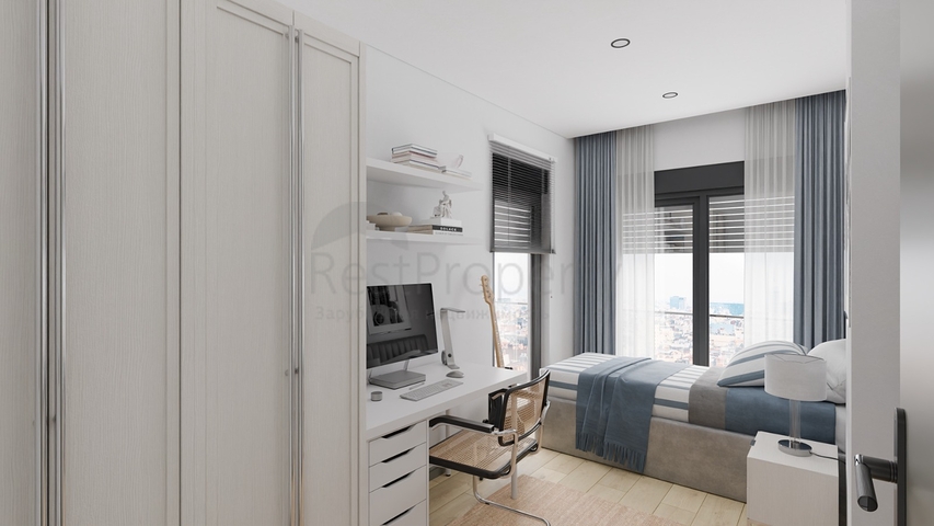 Квартиры планировки 2+1 , 3+1 и 4+1 дуплекс в районе Коньяалты - Анталия