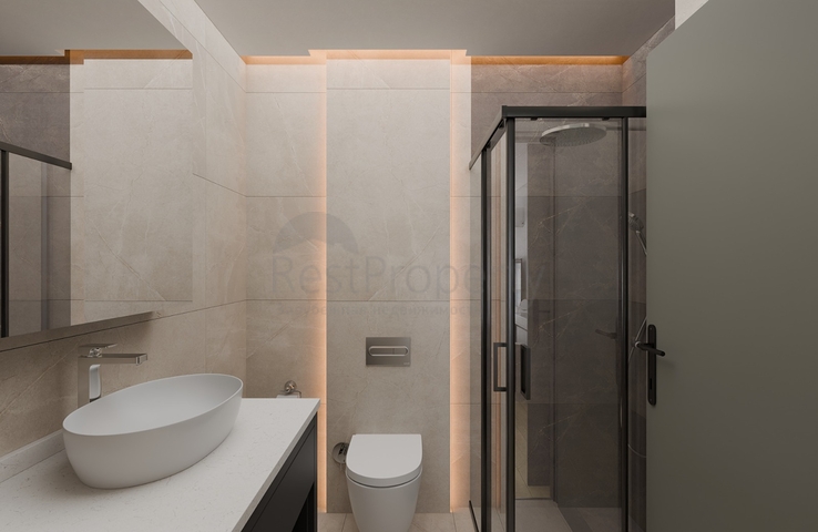 Квартиры планировки 2+1 , 3+1 и 4+1 дуплекс в районе Коньяалты - Анталия