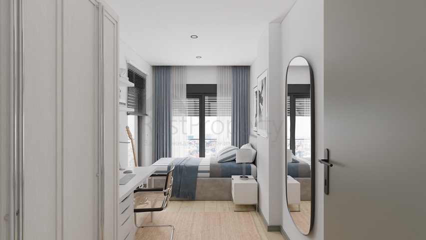 Квартиры планировки 2+1 , 3+1 и 4+1 дуплекс в районе Коньяалты - Анталия