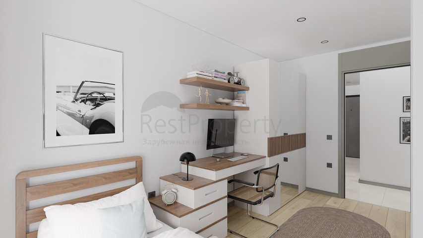 Квартиры планировки 2+1 , 3+1 и 4+1 дуплекс в районе Коньяалты - Анталия