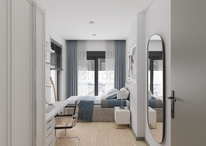 Квартиры планировки 2+1 , 3+1 и 4+1 дуплекс в районе Коньяалты - Анталия