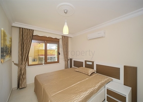 Просторная меблированная квартира 2+1 рядом с пляжем в районе Махмутлар