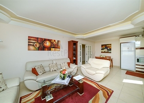 Просторная меблированная квартира 2+1 в районе Аланья центр