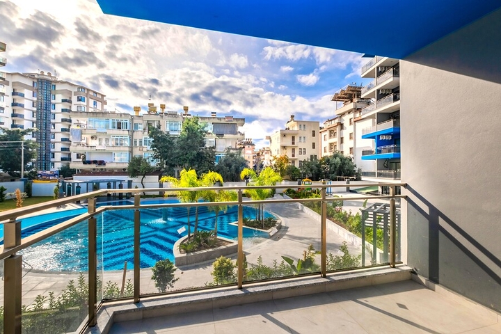 Квартира 1+1 в современном комплексе рядом с пляжем Клеопатра