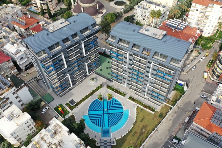 Квартира 1+1 в современном комплексе рядом с пляжем Клеопатра