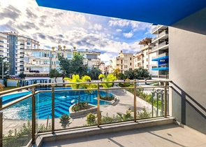 Квартира 1+1 в современном комплексе рядом с пляжем Клеопатра