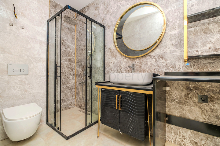 Квартира 2+1 в новом комплексе рядом с пляжем Клеопатра