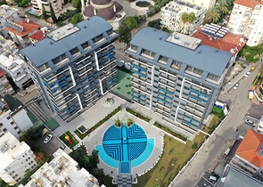 Квартира 2+1 в новом комплексе рядом с пляжем Клеопатра