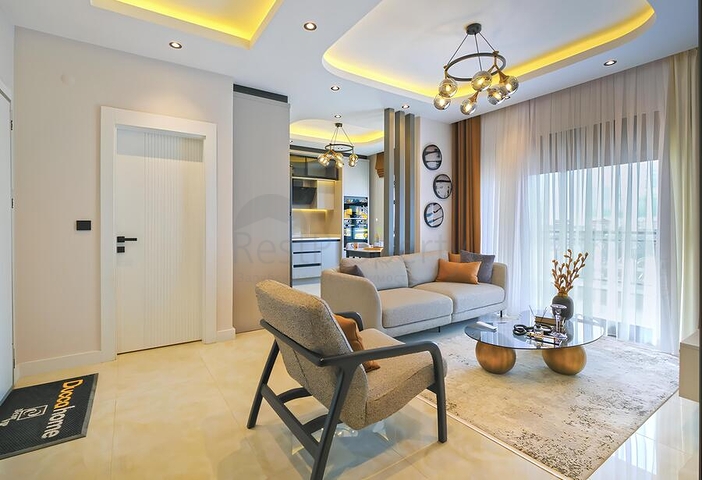 Пентхаус 3+1 в новом современном комплексе в центре Аланьи