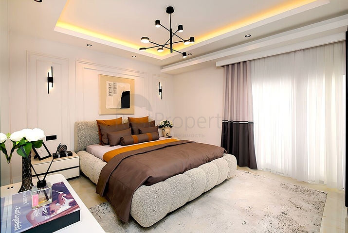 Пентхаус 3+1 в новом современном комплексе в центре Аланьи