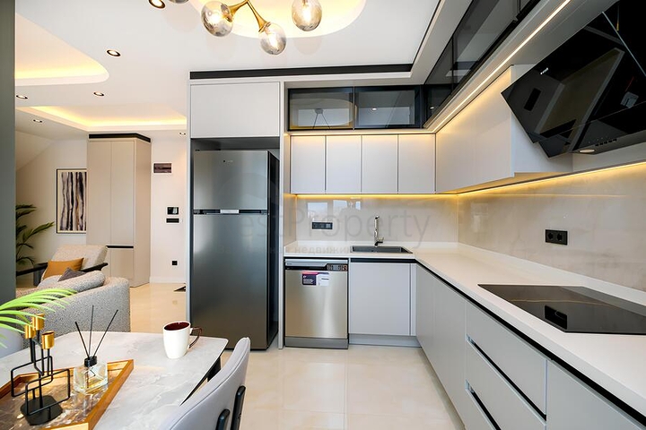 Пентхаус 3+1 в новом современном комплексе в центре Аланьи