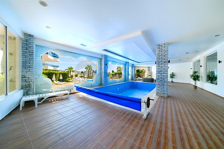 Современный меблированный объект с полной инфраструктурой в районе Авсаллар