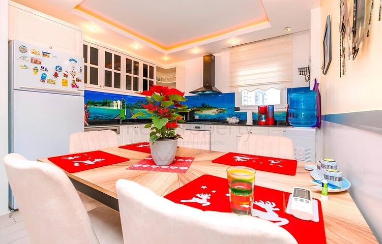 Современный меблированный объект с полной инфраструктурой в районе Авсаллар