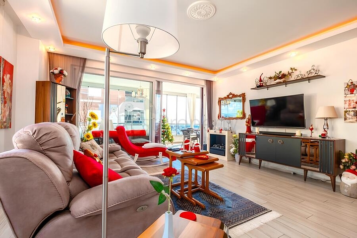 Современный меблированный объект с полной инфраструктурой в районе Авсаллар