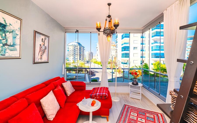 Современный меблированный объект с полной инфраструктурой в районе Авсаллар