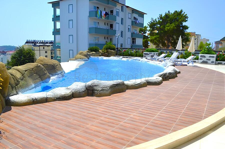 Современный меблированный объект с полной инфраструктурой в районе Авсаллар