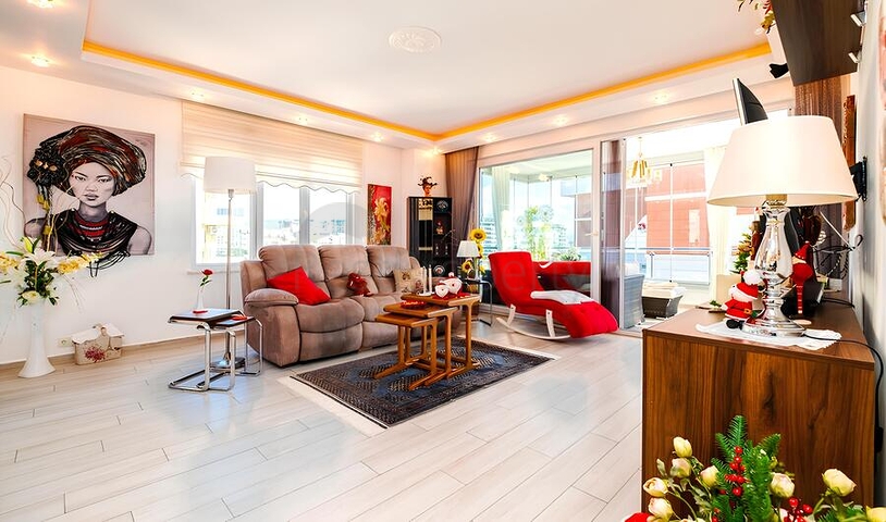 Современный меблированный объект с полной инфраструктурой в районе Авсаллар