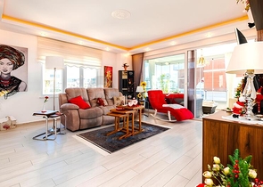 Современный меблированный объект с полной инфраструктурой в районе Авсаллар