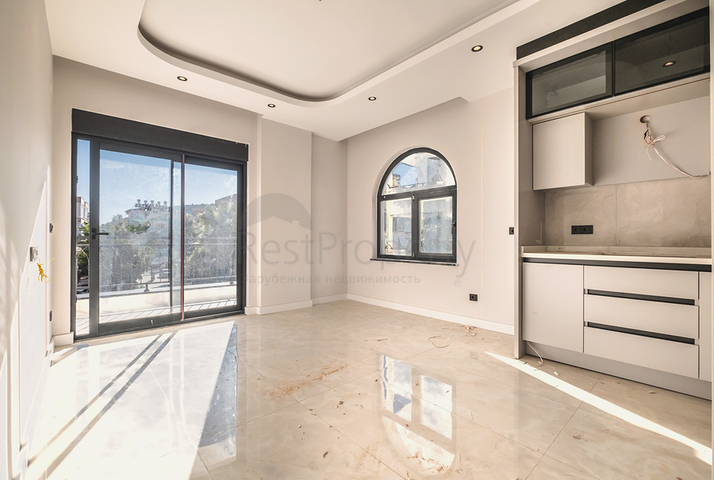 Современный объект в новом жилом проекте в районе Аланья центр