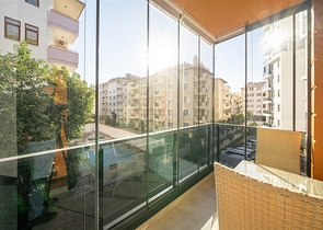 Двухкомнатная квартира в центре Аланьи с развитой инфраструктурой