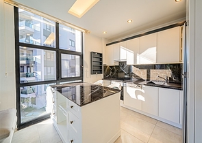 Двухкомнатная квартира в центре Аланьи с развитой инфраструктурой