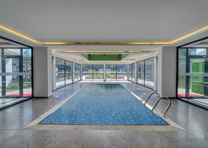 Трёхкомнатный пентхаус с террасой и развитой инфраструктурой в районе Каргыджак