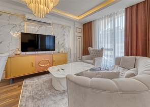 Трёхкомнатный пентхаус с террасой и развитой инфраструктурой в районе Каргыджак