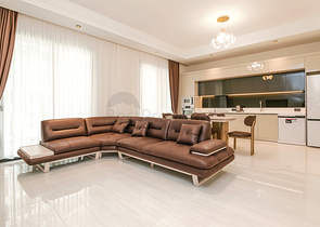 Двухкомнатный садовый дуплекс 2+1 с собственной террасой в районе Тюрклер