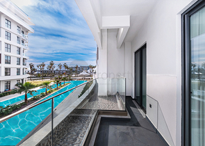 Двухкомнатный садовый дуплекс 2+1 с собственной террасой в районе Тюрклер