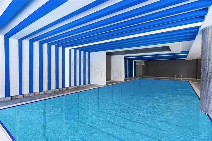 Трёхкомнатная квартира 2+1 в жилом комплексе в районе Махмутлар