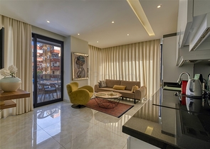 Трёхкомнатная квартира 2+1 в жилом комплексе в районе Махмутлар